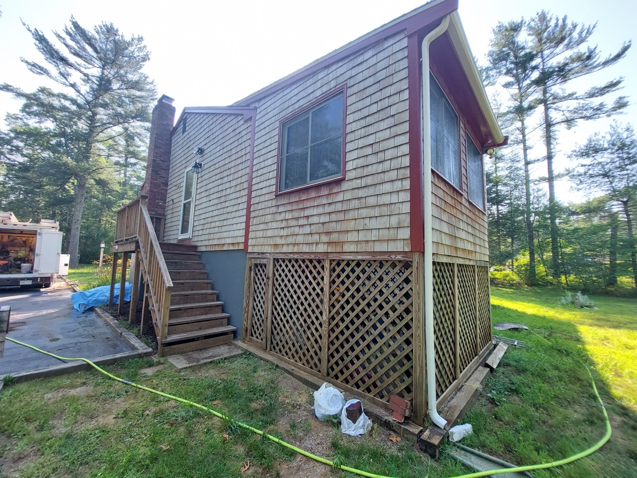 Cedar Shingle Before