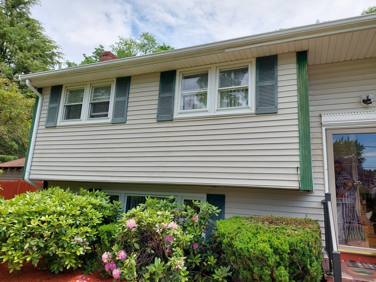 After Soft Washing House