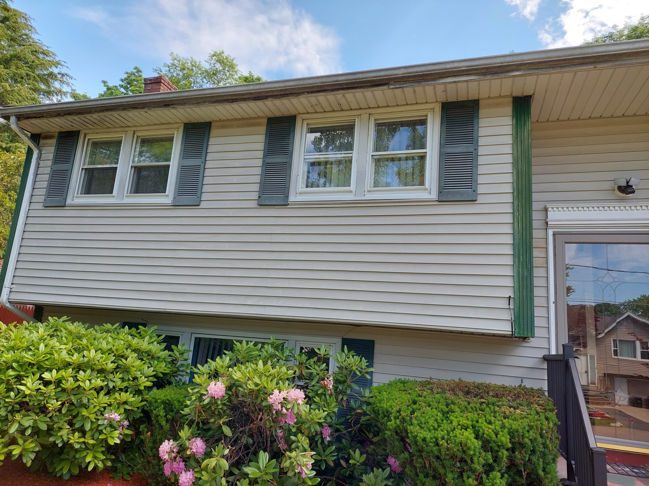 Before Soft Washing House